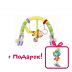 Игрушка-дуга на коляску «Обезьянка» Canpol Babies, Канпол 9/107