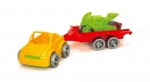  Авто с прицепом Kid Cars Sport Wader в коробке Вадер 52600